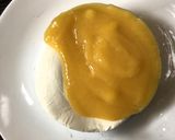 A picture of step 1 of Mango Bhapa Doi (Steamed Mango Yoghurt).