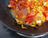 A picture of step 3 of Dal Dhokli.