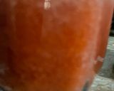 A picture of step 4 of Strawberry orange twister.