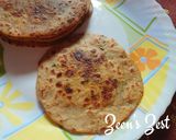 A picture of step 5 of Mini Barley Flour and Paneer Parathas.