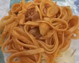 Foto langkah ke 5 dari resep Fettucini bolognese ala rumahan.