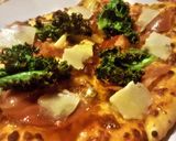 Foto del paso 7 de la receta: Pizza de Berenjena, Jamón y Kale