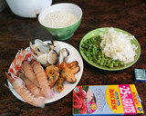 Foto del paso 1 de la receta: Arroz con marisco