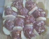 Foto del paso 4 de la receta: Albóndigas con salsa blanca y papas al horno
