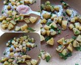 A picture of step 2 of Sabudana Khichadi.