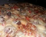 🍕Házi sörös 🍺 pizzatészta, pizzaszósszal 🍕 recept fázis 5 fotója