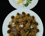 A picture of step 7 of Moti Pulao🍲😋.