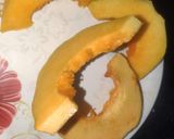 A picture of step 1 of Red Pumpkin Creamy Bharta.