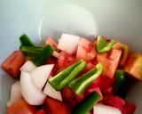 Foto del paso 2 de la receta: Sopa de tortilla fácil 💕