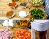A picture of step 2 of Shakshuka The Middle Eastern Recipe In Indian Style.
