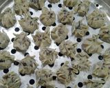 Foto langkah ke 3 dari resep Dimsum ayam jamur kuping (Gluten Free) frozen food.