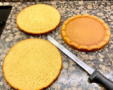 Foto del paso 5 de la receta: Pastel de mantequilla, nata y ganaché
