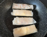 Foto del paso 4 de la receta: Rollitos de papel de arroz a la plancha con relleno rápido