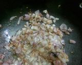 A picture of step 2 of Methi mushroom.