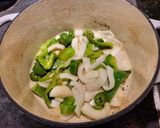 A picture of step 3 of Arroz Con Pollo - Rice w/ Chicken.