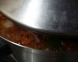 Foto del paso 9 de la receta: Morrones rellenos en salsa (y de yapa, croquetas de arroz)!