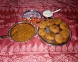 A picture of step 13 of Stuffed bati.
