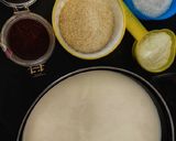 A picture of step 1 of Ground rice phirni.
