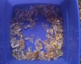 A picture of step 1 of Goond katira/ badam pisin cooler.