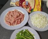 Foto del paso 1 de la receta: Flautas de pollo y verduras