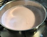 Une image de l'étape 4 de Crèmes roses au jus de pêches de vigne et agar agar (guimauves skull).