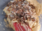 Budín de frutas y budín de chocolate y nuez