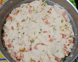 A picture of step 1 of Jhatphat Semolina Toast.