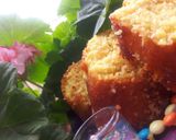 صورة لخطوة 8 من وصفة كيك ببيضتين محشي مربى بذوق الفريز والفاني 🐼🌹👍