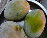 صورة لخطوة 3 من وصفة انزل بالتقيل كنافه بالمانجا 👌😋😋