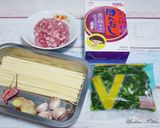 雪菜肉末&雪菜肉末煨麵的食譜步驟1照片