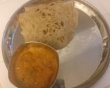 A picture of step 3 of Capsicum gravy.