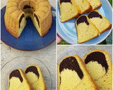 Foto langkah ke 6 dari resep Marmer / Marble Cake Jadul 🍰☕.