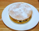 Foto langkah ke 6 dari resep Victoria Sandwich Sponge Cake.