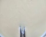 A picture of step 2 of Arabian mango pudding.