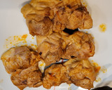 Foto del paso 5 de la receta: Contramuslos de pollo en salsa de berenjena, calabaza y curry