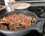 A picture of step 7 of Cuban-Style Picadillo.
