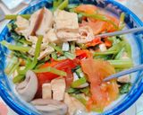 簡單的料理食譜❤️豆包炒空心菜🍽️的食譜步驟4照片
