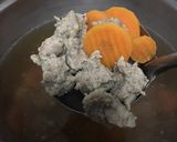 รูปขั้นตอนการทำที่ 2 ของ “ต้มจืดไข่น้ำหมูสับ”