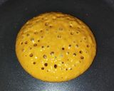 Foto langkah ke 4 dari resep Dorayaki Gula Aren (isi pasta kacang hijau).