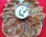 A picture of step 4 of Sago Flour Paratha.