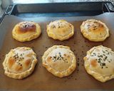 Foto del paso 6 de la receta Empanadas individual tipo Argentina con pollo, queso y mermelada