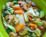 Foto langkah ke 6 dari resep Tumis Tahu Tiram 🥬🥕🌶.
