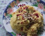 A picture of step 7 of Rasmalai modak (anant chaturdashi special).