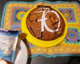 Foto del passaggio 7 della ricetta Torta semplice di compleanno, noci e cioccolato🥧🍫🎁🎉🎊🎈