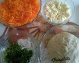 A picture of step 1 of Stuffed carrot paneer paratha.