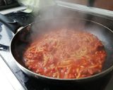 Foto del paso 4 de la receta Espaguetis de Calabacín con Tomate