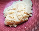A picture of step 3 of Fresh Coconut Laddoo. (Basant Panchmi Special).