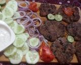 A picture of step 9 of Chapli kabab.