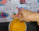 A picture of step 2 of Kolhapuri Misal.