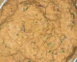 A picture of step 1 of Cabbage pakore.